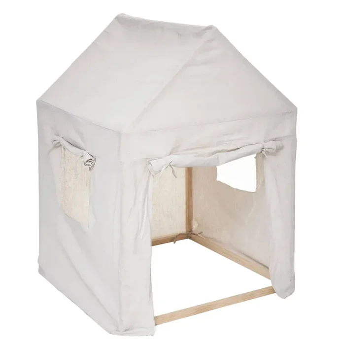 “Safari” Casetta per Bambini in Legno – Beige – H116 cm