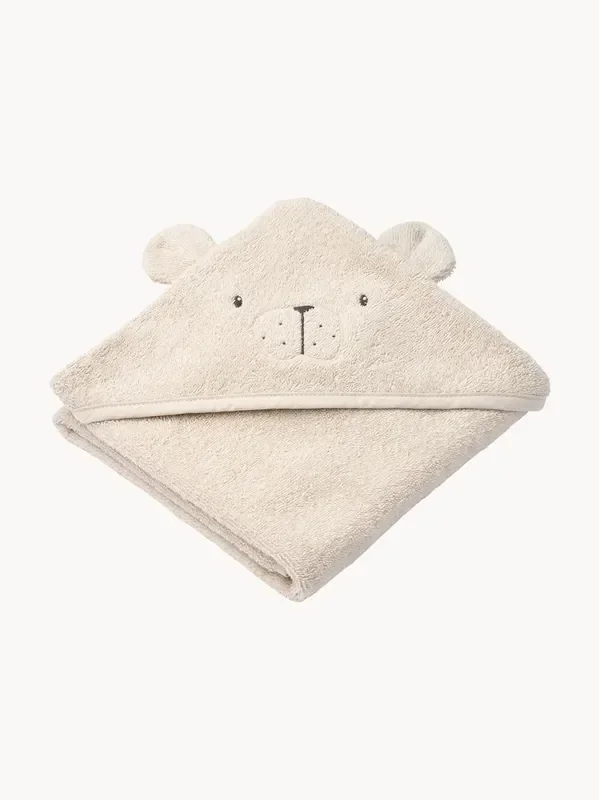 Accappatoio con cappuccio in cotone organico Albert