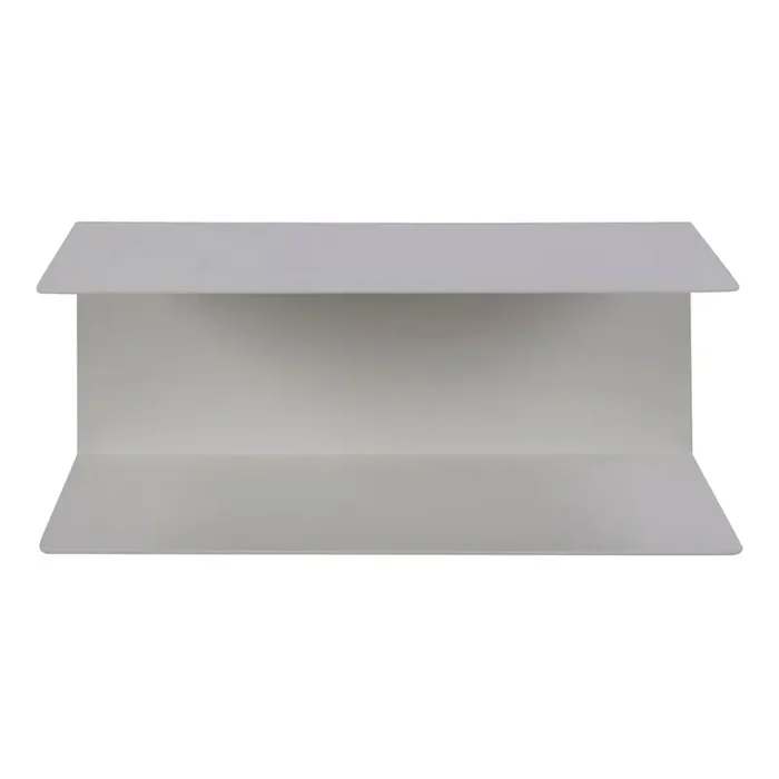 ActonaMensola JolietCon ripiani multipli, in metallo, trattamento della superficie verniciatura a polvere, bianca, larghezza totale 35 cm, altezza totale 14 cm, profondità totale 20 cm