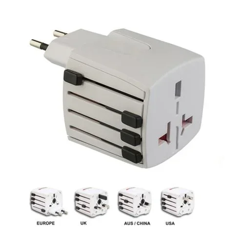 Adattatore Universale Compatto 10/16A 2P Polypool