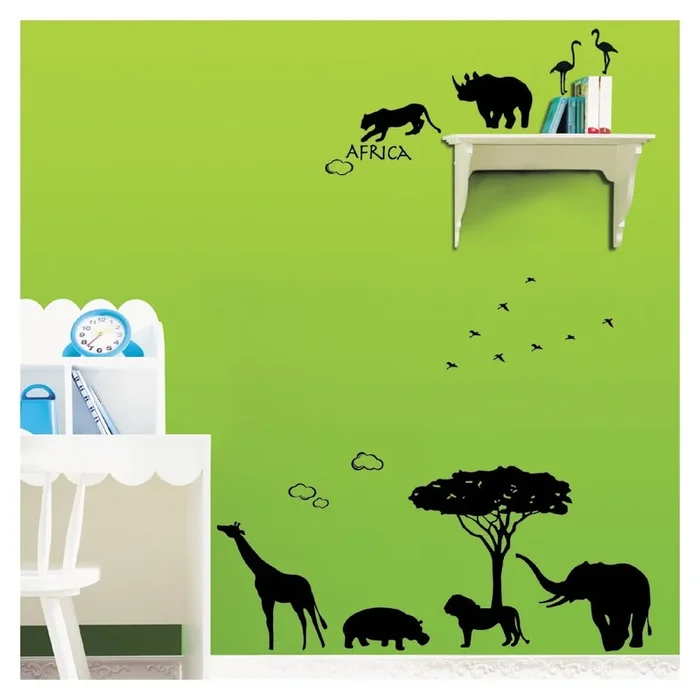 Adesivo African Animals 50×70 cm