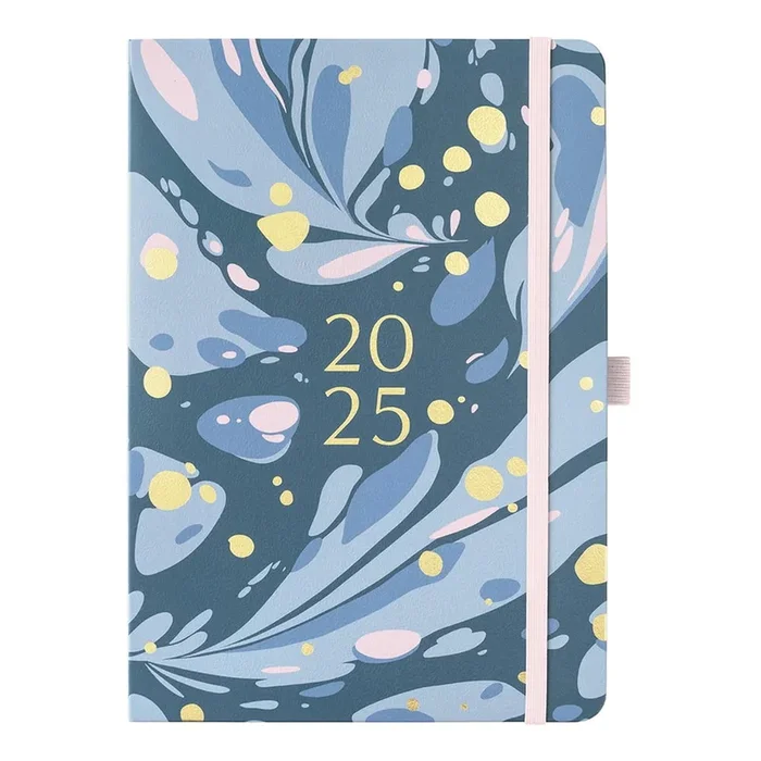 Agenda Pine Marble 384 pag., a righe