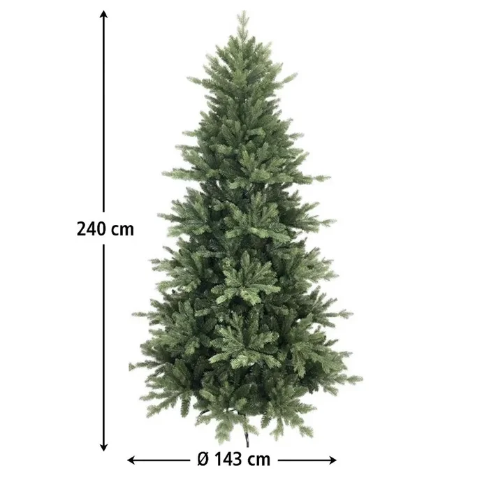 Albero Di Natale Artificiale Yosemite 240 Cm Verde