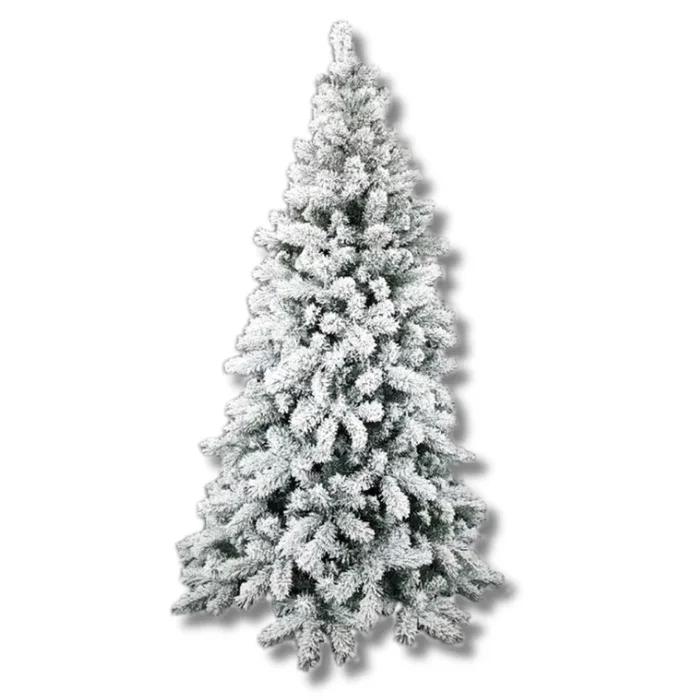 Albero di natale innevato con rami in pvc Marmolada