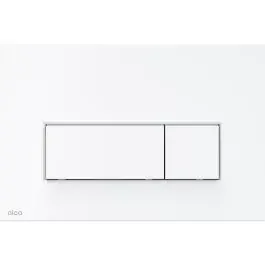 Alca Thin placca di comando per WC bianco M570