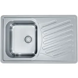 Alveus Elegant lavello in acciaio 81×51 cm acciaio 1126348