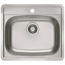 Alveus More lavello in acciaio 56×50 cm 1103106