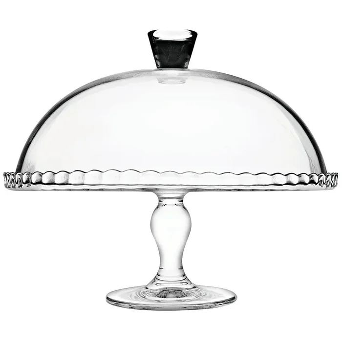Alzata In Vetro Coperchio 32 Cm 95200 Pasabahce