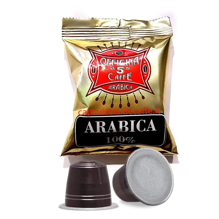 Arabica Officina 5 cafés – Capsules Nespresso