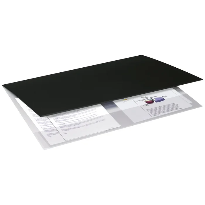 ARDA – Sottomano soft doppio nero 49×34,5 cm – 0107NEO1000