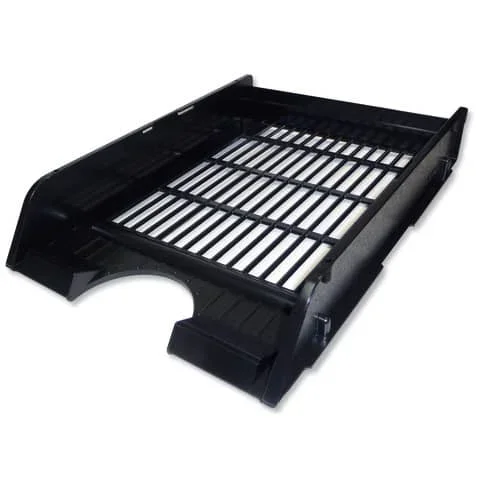 ARDA – Vaschette portacorrispondenza nero opaco classic a4 in conf. Da 10 – 15510N