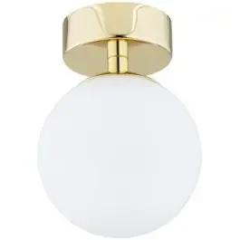 Argon Flavio lampada da soffitto 1×7 W ottone-opale 4004