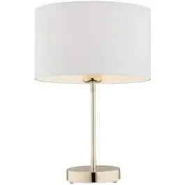 Argon Karin lampada da tavolo 1×15 W bianco-ottone 4301