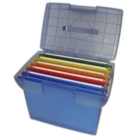 ARIANNA – Valigetta per cartelle sospese completa di 5 cartelle – interasse 33 cm 37x25x30 cm assortiti – bl 5 – ARIANNA BL 5