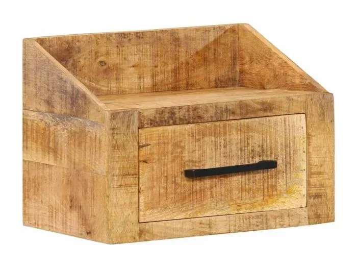 Armadio da Notte con cassetto Marrone 40 x 30 x 30 cm