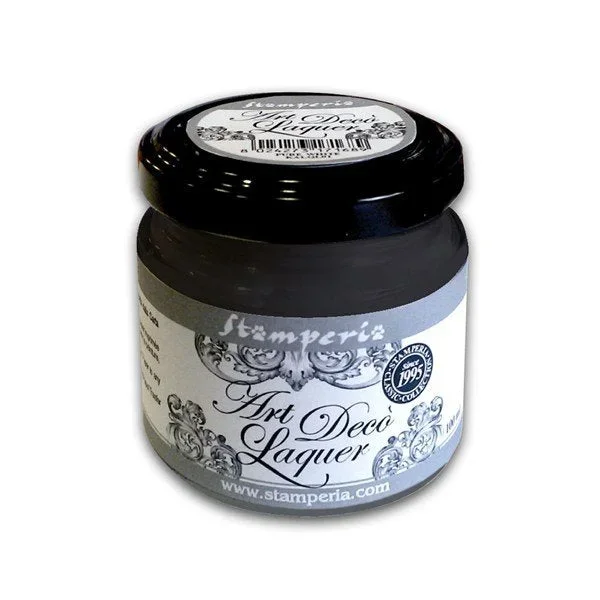 ART DECO LAQUER COLORE ACRILICO BLACK 100 ML