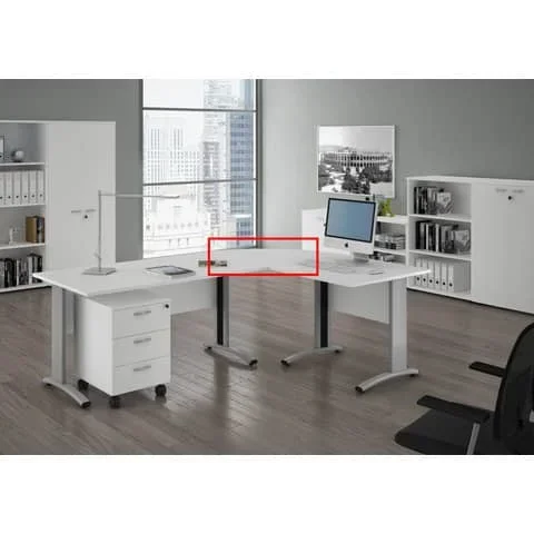 ARTEXPORT – Raccordo a 90° per scrivanie presto 80×80 cm bianco 313/3 – 313-3