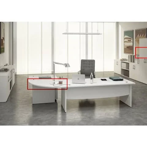 ARTEXPORT – Raccordo angolare 90° bianco 80x80xh.73 cm gamba sezione tonda in metallo grigio alluminio flex – 90e + 60011/3 – L90E+60011-3