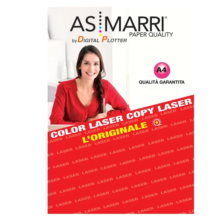 AS-MARRI – Carta fotografica laser a4 200gr 100fg laser photo ll asmarri – 8973