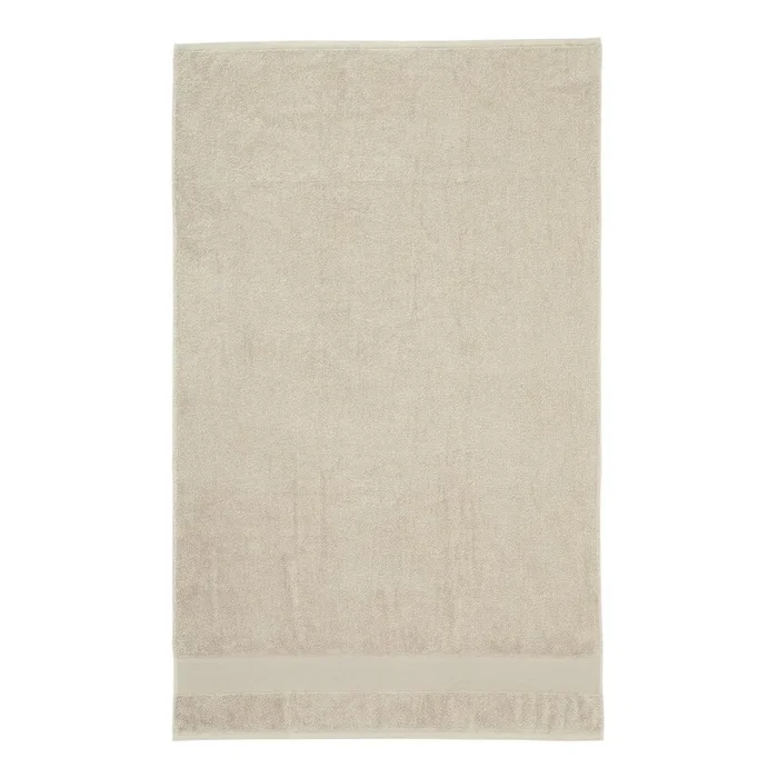 Asciugamano Anti-Bacterial Tipo terry, in cotone, beige, 70×120 cm