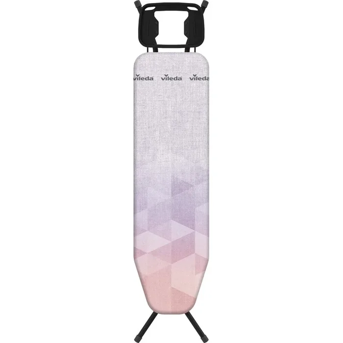 Asse da stiro Diamond S Con supporto per ferro da stiro/con altezza regolabile, grigia, 114×34 cm