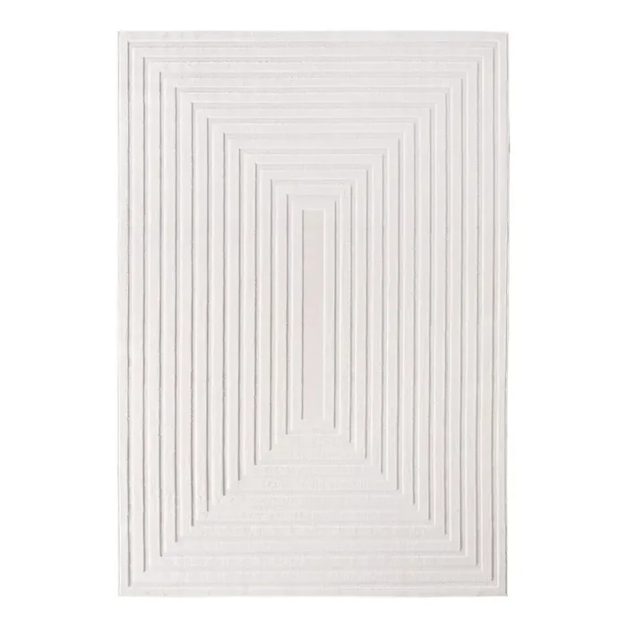 Ayyildiz CarpetsTappeto da interno/esterno Doha 1653 CreamSintetico, a pelo basso, color crema, 120×170 cm