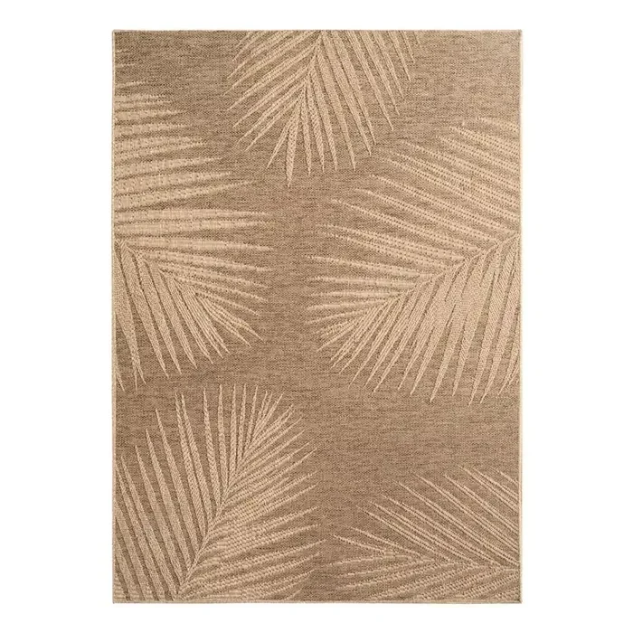 Ayyildiz CarpetsTappeto da interno/esterno Timber 1403Lavabile, sintetico, a pelo piatto, marrone, 140×200 cm