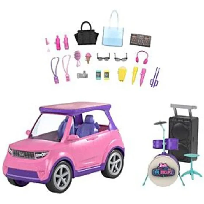 Barbie Big City Big Dreams Playset Veicolo Trasformabile Accessori Idea Regalo