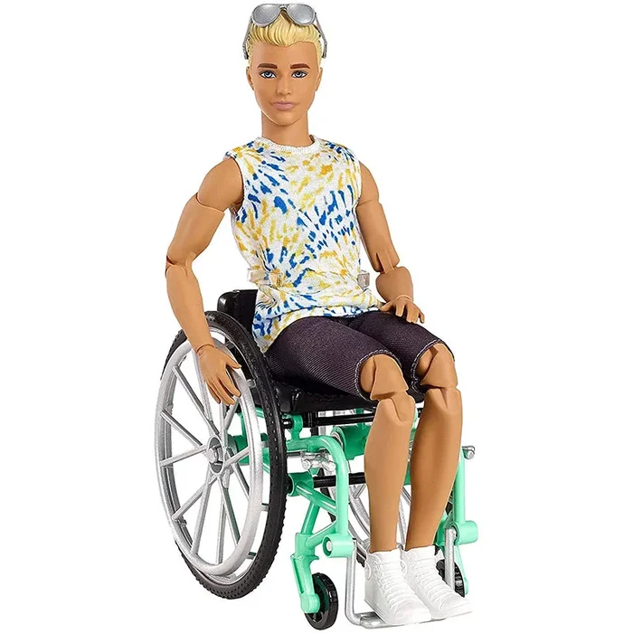 Barbie Fashionistas Ken Sedia A Rotelle