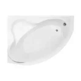 Besco Delfina vasca da bagno angolare 167×107 cm sinistra bianco WAD-166-NL