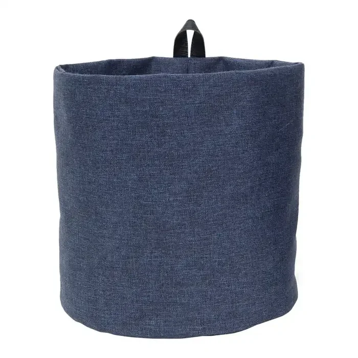 BigsoCesto Soft StorageIn tessuto, blu, ø 22 cm, altezza totale 22 cm