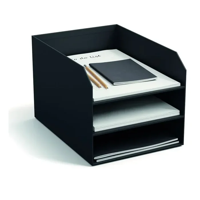 BigsoOrganizer Trey Paper LaminatePer documenti, in cartone, 23×31,5 cm, altezza totale 21 cm