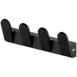 BISK Futura black portasciugamani nero 02952