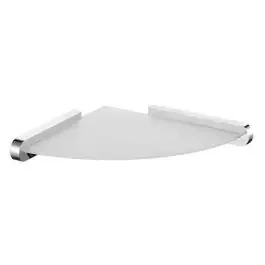 BISK Futura silver portaoggetti da bagno cromo 02984
