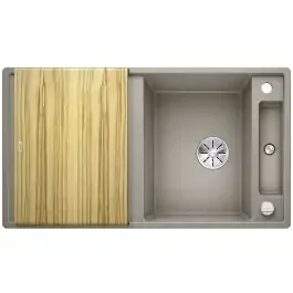 Blanco Axia III 5 S lavello in granito 91.5×51 cm beige 523212