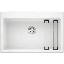 Blanco Etagon 8 lavello in granito 78×51 cm bianco 525191