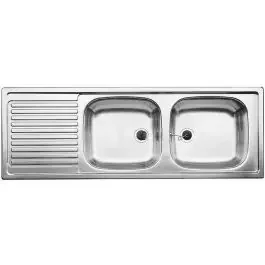 Blanco Top lavello in acciaio 123.5×43.5 cm 500374