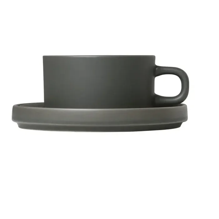 BlomusTazzine in set Pilar2 pz, in ceramica, verdi/grigie, 170 ml