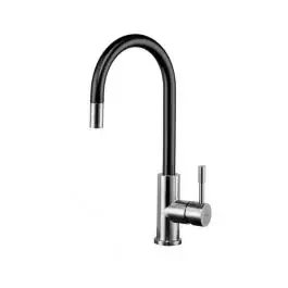 Blue Water Lima rubinetto da cucina verticale acciaio inossidabile-nero 5901730613193