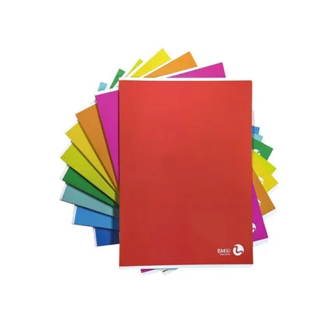 BM-ARTI-GRAFICHE – Maxi quaderni be more color basic a4 80 g/m² rigatura a – 20 ff + risguardo – colori assortiti – conf. 10 pz – 0110600