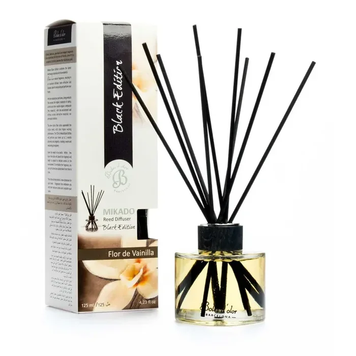 Boles d‘olorDiffusore Flor de VainillaAl profumo di vaniglia, durata della fragranza 8 settimane, volume 125 ml, ø 7 cm, altezza totale 23 cm