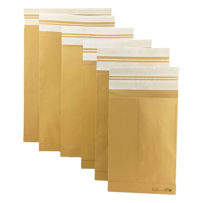 BONG-PACKAGING – 250 sacchetti e-commerce e-double avana 26x40cm – 21005