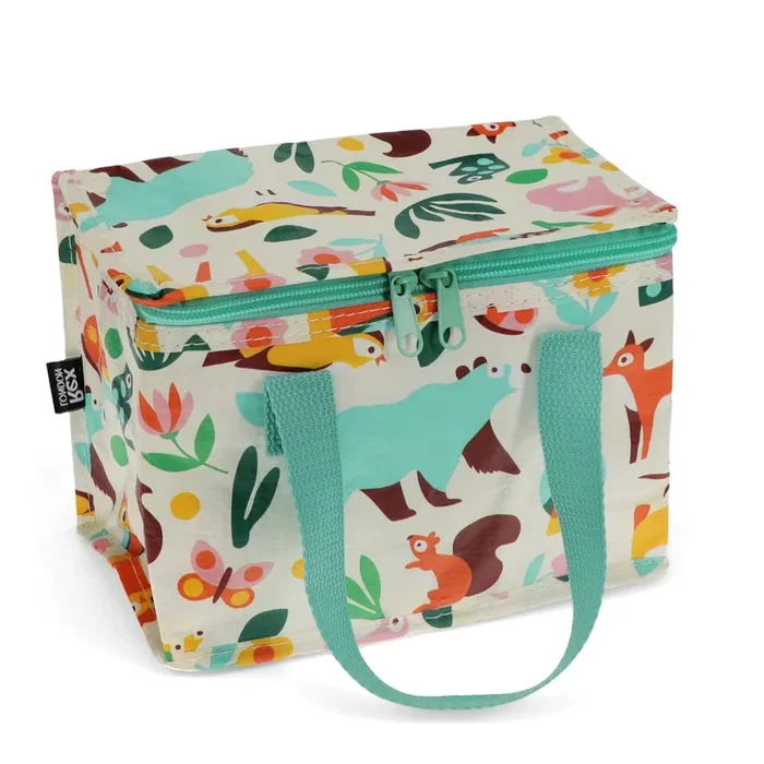 Borsa termica Woodland Color crema/turchese, 3 l