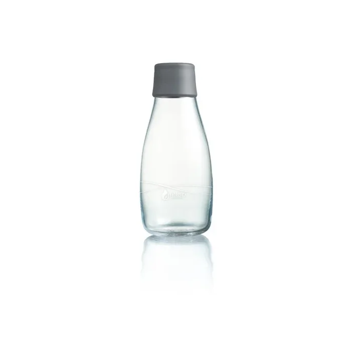 Bottiglia 300 ml, bottiglia da viaggio, grigia