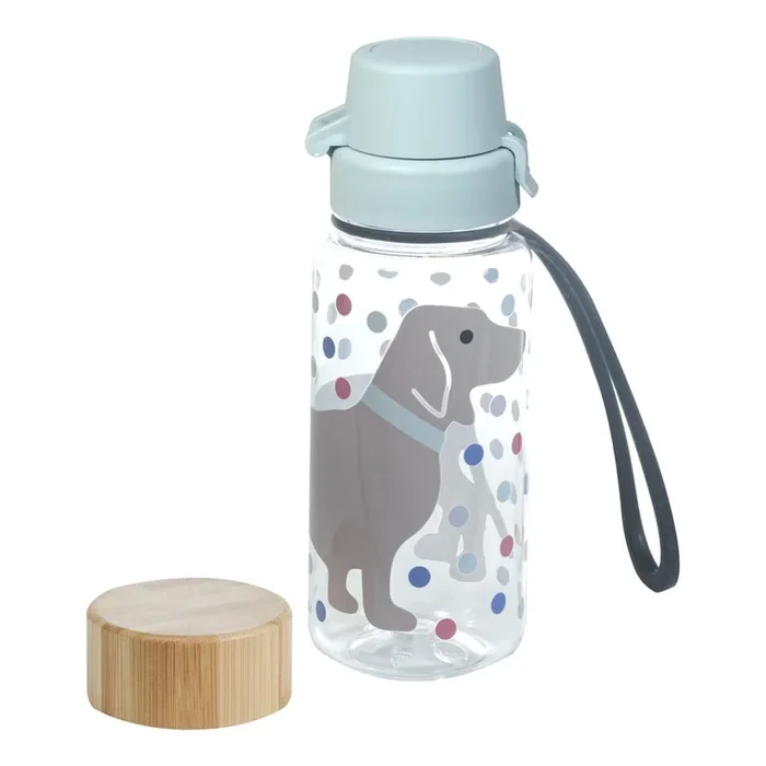 Bottiglia per bambini Dachshund In tritolo, turchese, 400 ml