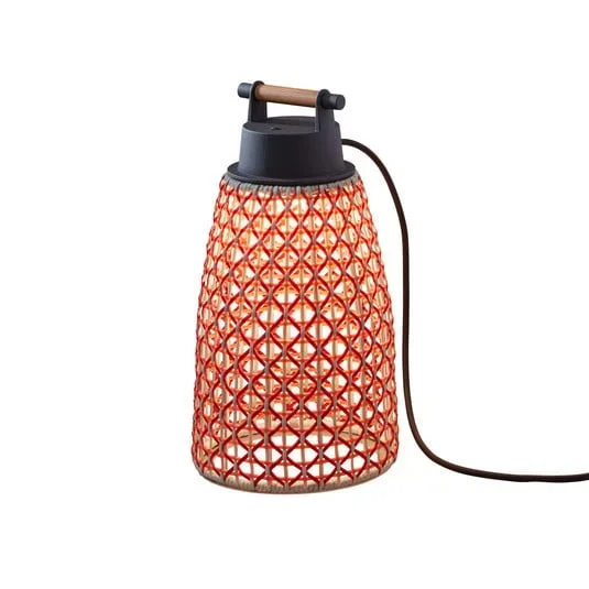 Bover Nans M/41 Lampada da tavolo LED per esterni, rosso