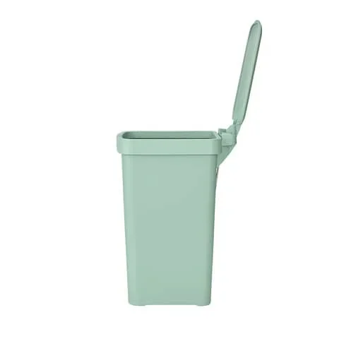 BRABANTIA – Pattumiera a pedale stepup per raccolta differenziata – capacità 10 l – jade green – 800368