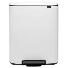 Brabantia Bo contenitore per rifiuti 60 l bianco 211447