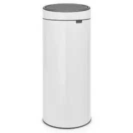 Brabantia Touch Bin secchio della spazzatura 30 l bianco-grigio 115141