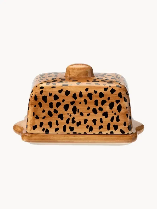Burriera dipinto a mano Leopard